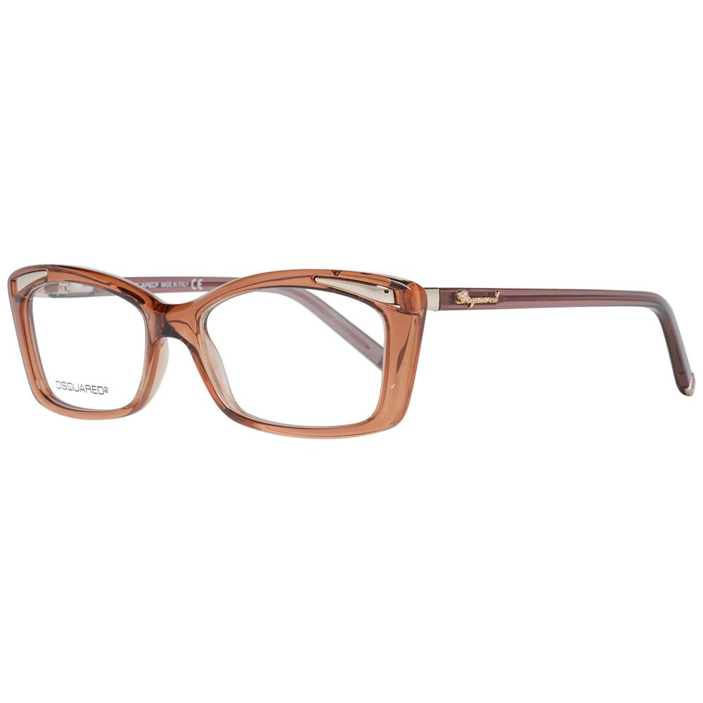 Dsquared² kahverengi plastik çerçeveler